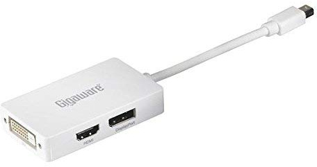 DisplayPort Mini HDMI/DVI Adapter, Portable, 1080p Resolution