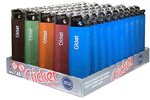 Cricket Lot de 50 briquets jetables Sparkling Lounge