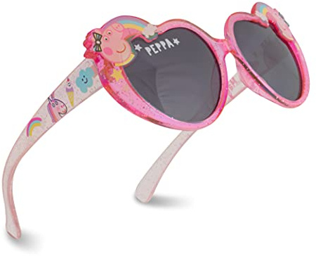 Betaview Peppa Pig Sunglasses | Pink Kid's Sunglasses for Girls with 100% UV Protection, One Size for Kids Age 3+