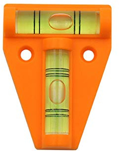 2-Wege- -Wasserwaage, kleines T-förmiges Wasserwaagen-Nivellierwerkzeug, Kreuzkontrolle, quadratische Wasserwaagen, Mehrzweck-Messwerkzeug für Wohnmobile, Camping, Maschinen, Möbel, Anhänger
