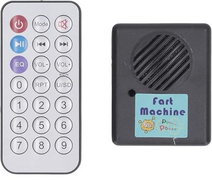 Machine à Péter Télécommandée sans Fil, Plusieurs Effets Sonores, Format de Poche, Fabricant de Bruit de Pet télécommandé