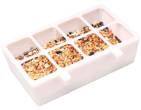 Distributeur d'eau pour Oiseaux | Mangeoire Anti-Gaspillage à Grille,Accessoires pour Animaux De Compagnie pour Extérieur Jardin Balcon Terrasse Pergola Porte Matin