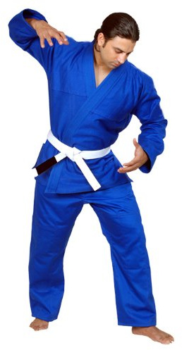 Woldorf USA BJJ Kimono Jiu Jitsu Judo Gi Student Blue Color 8 A6 NO Logo Martial Arts, Fighting Uniform, Training Uniforms, Pre-Shrunk, Ultra Light Weight Uniforms
