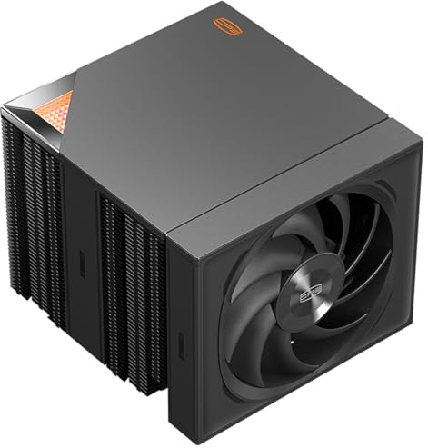 PCCOOLER CPS RZ820 CPU Cooler TDP 290W Dual Tower Air Cooler, 8 HeatPipes CPU Cooling System & 3 Modes PWM Silent Fans, Air Cooler for Intel LGA 1851/1700/1200/115X,AM4/AM5 Black