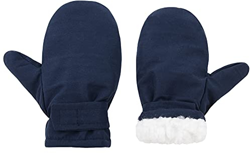 Durio Fäustlinge Kinder Skihandschuhe Winddicht Warme Winterhandschuhe Ski Handschuhe für Jungen und Mädchen Skifahren Snowboard Radfahren Navy 2-3 Jahre（Tag Size M）