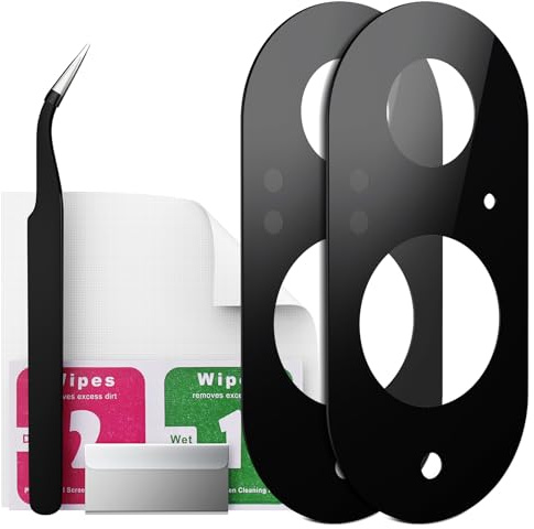 Eonpam 2 Packs Lentille en Verre pour Google Pixel 9 G2YBB GUR25 G1B60 | Qualité origine vitre appareil photo vitre photo lentille camera objectif avec kit réparation.