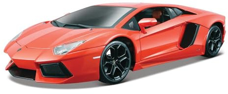 Bburago 15611033X - Lamborghini Aventador LP700-4 rosso-arancione
