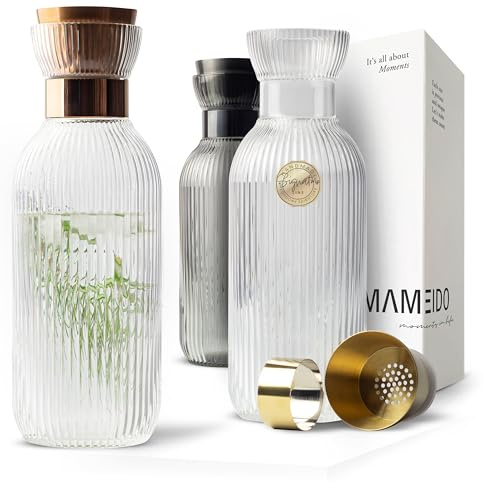 MAMEIDO Vattenkaraff med pip & sil 1,5 l (Crystal Copper)
