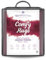 Slumberdown Comfy Hugs Heated Throw Blanket - Large Electric Blanket for Bed, Sofas & Settees, Soft Fleece Blanket with 10-Heat Settings & Hourly Timer - Cosy & Snuggly, Washable, Plum (130cm x 160cm)