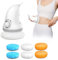 Cellulite Massagegerät, Anti-Cellulite-Massagegerät, Massagegerät, Ganzer Körper Handmassagegerät, Straffend und formend, Einstellbare Stärken, 6 Farben austauschbarer Stoffkopf
