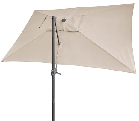2049 Sustainability Copertura di ricambio per ombrellone 300 x 200 cm per svalon CLASSIC (Beige)