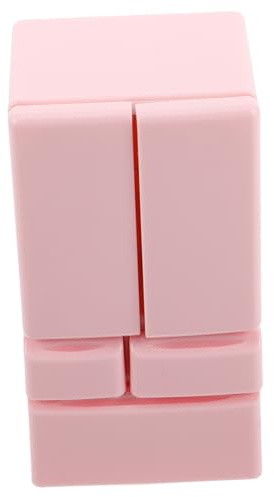 Genérico Mini Juguetes De Cocina Juguetes De Simulación De Refrigerador Portalápices En Forma De Lápiz Nevera para Divertido Portalápices para Escritorio Miniaturas El Plastico Rosa