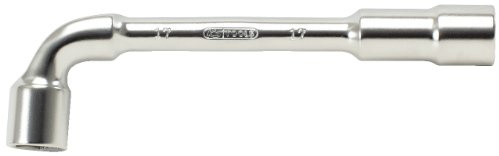 KS Tools - 517.0419 - Clé à pipe débouchée - 19 mm - 6 pans - Finition chromée - Chrome vanadium
