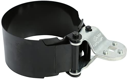 OEMTOOLS 25232 4-5/8” to 5-1/4” Heavy Duty Truck Oil Filter Wrench, Oil Filter Strap Wrench Heavy Duty, 1/2 Drive, 118MM to 134MM