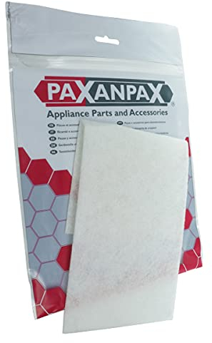 Paxanpax PFC520 Universal Cut-to-Size Vacuum Cleaner Motor Filter (310mm x 125mm), Cotton, White