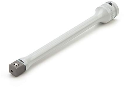 Steelman 1/2-Inch Drive 100 ft-lb Torque Extension for Impact Wrench, 8-inch Extension, Corrosion-Resistant Powder-Coated Steel, Gray