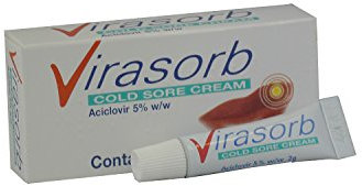 5 x Virasorb 2g 5% Cold Sore cream (5 Packs)