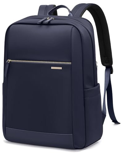 GOLF QUALITY Zaino PC Portatili 15.6 Pollici,Grande Zaino Donna Uomo Porta PC, Backpakc Computer da Business Notebook Viaggio Ufficio, Blu navy