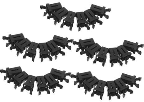 Ciieeo 30pezzi Fibbie Pressione Per Bidoni Della Spazzatura Del Del Bidone Fibbia Per Bidone Interruttore Pressione Per Bidoni Clip Di Bloccaggio Di Ricambio Riparazione Per Accessori Per