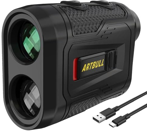 Golf Rangefinder with Slope Switch, Magnetic, Pin Lock Vibration 650 Yards