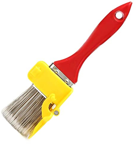 Edger Paint Brush kantpensel för väggar och tak målarpensel träpensel för svåråtkomliga platser