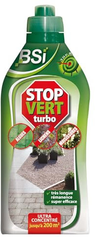 BSI 18420 Turbo Stop Vert Concentré contre Dépôts Verts/Mousses/Lichens/Moisissures
