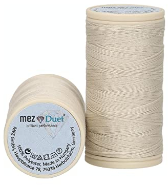 MEZ Nähgarne, 100% Polyester, 2033, Stärke 100, 100m