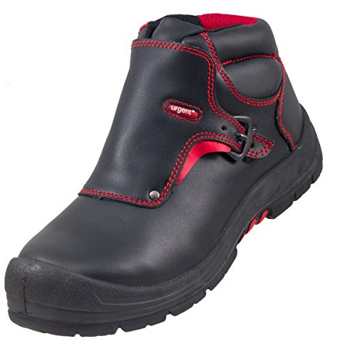 Urgent Stivali da lavoro 117 S3 HRO SALDATURA SCARPE, Nero , 42 EU