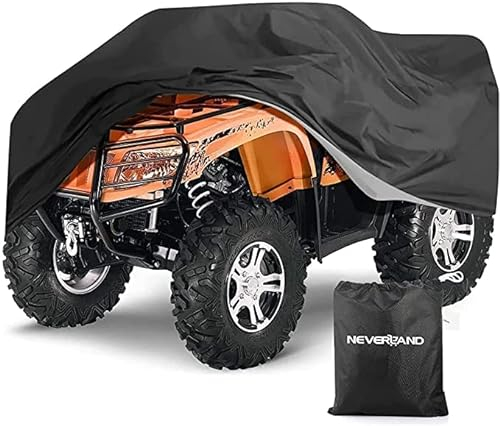 NEVERLAND Bache Quad Exterieur Bache Quad XL - Housse pour Quad Housse pour Moto Imperméable Bâche Protection pour Quad Housse Anti-UV Bâche pour Moto Quad Cover 210x120x115cm