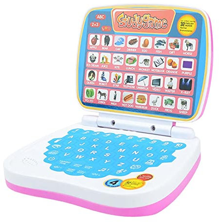 Baoblaze Kids Laptop Toy Study Game Child Interactive Learning Pad Tablet for Girls Boys