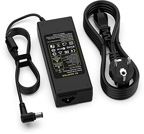 shefor 19V Alimentation Chargeur Compatible avec LG Electronics 19 20 22 23 24 27 32 LED LCD Monitor Widescreen HDTV 24M47H-P 24MP55HQ Samsung TV A4819-FDY UN32J UN32J400 Adaptateur Secteu