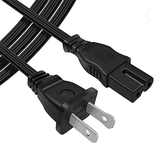 Xzrucst AC in Power Cord Outlet Socket Plug Cable Lead for Philips AZ1030 AZ1030/01 AZ1030/16 AZ1030/17 CD Radio Cassette Tape Boombox Portable Stereo Recorder