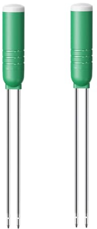 VINGNUT Boden Feuchtigkeitsmesser,Feuchtigkeitsmessgerät pflanzen,Pflanzenwassermesser,Feuchtigkeitsmesser für Topfpflanzen,IndoorMoisture Sensor Bodenprüfer für Garten,Rasen(2 Sensoren ohne Batterie)