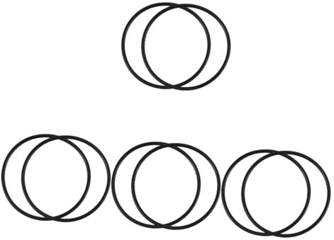 BESPORTBLE 4sets Pump Cover Sealing Ring Pool Sand Filter Parts Lid Pool Valve Seals Pool Gasket Tank Pool Pump Parts Filtration Plug Swimming Pools Filter Part Pool Leak Sealer Rubber 2pcs*4