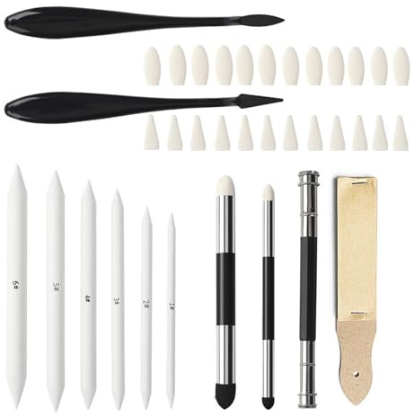 Blending Stumps Tortillions Set Art Blenders Sketch Drawing Tools