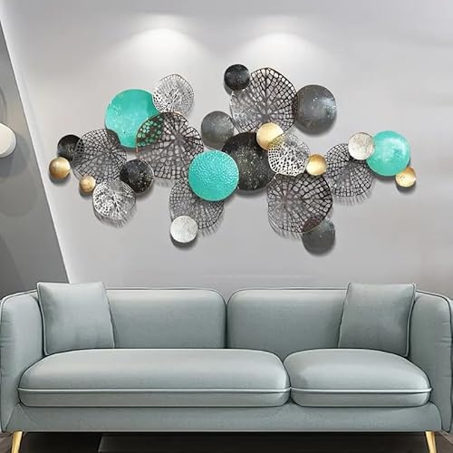 Vnook Grande Decorazione da Parete in Metallo, Decorazione da Parete in Metallo 3D, Decorazione da Parete in Metallo, Arte da Parete Astratta, Decorazione da Parete, sculture da Parete Traforate