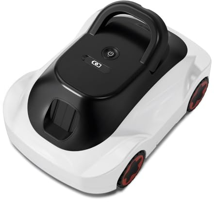 Poolroboter, Kabelloser Poolsauger Akku, Poolroboter Akku Boden, 180 Min Laufzeit, Auto-Parking, 2.7L Filterkorb, Poolreiniger Pool Bodensauger für Aufstell- und Einbaubecken bis 200m²