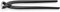 KNIPEX Monierzange (Rabitz- oder Flechterzange) schwarz atramentiert 300 mm, 99 00 300 EAN