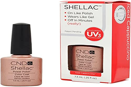 CND Shellac CNDNEWCAT95 Gel-Nagellack, Iced Cappuccino