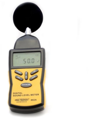 edi-tronic Schallpegelmessgerät 30-130 dB - Schallpegel Sound Pressure Level Meter Dezibel