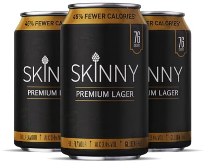 Skinny Lager 24x330ml Cans