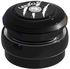 Juscycling 44/44 mm Fahrrad-Steuersatz, ZS44 (Zero Stack) / EC44 (externe Schale), mit versiegelten Kugellagern für 28,6–38,1 mm Kegelgabel Lenkrohr