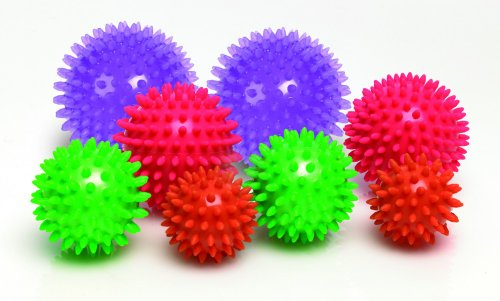 TOGU Noppenball Massageball Igelball, 8 cm amethyst
