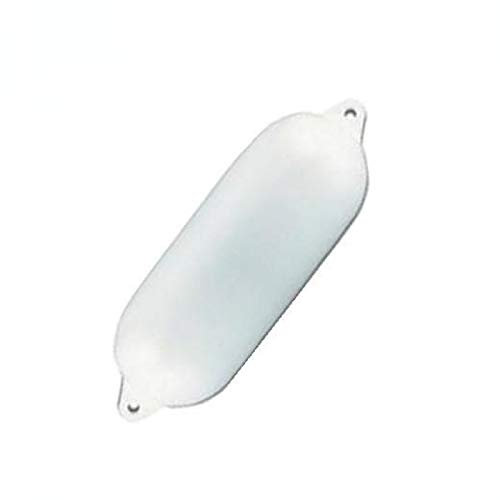 Majoni - Defensa para barco (con válvula antirretorno, 210 x 620 mm), color blanco