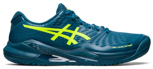ASICS Challenger 14 Mann Tennisschuhe Blau Gelb