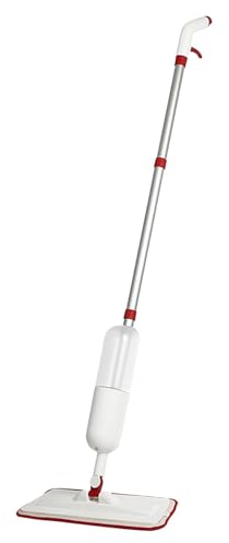 Trapeador en aerosol de microfibra,Trapeador en aerosol para pisos,Trapeador de microfibra con almohadillas lavables | Limpiador a chorro de trapeador húmedo y seco, trapeador para pisos con rociador,