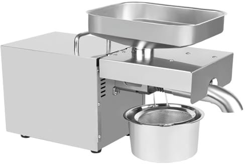 Gewerbliche Ölpresse, Vollautomatische Heiß- Und Kaltölpresse, 110/220 V Vollautomatische Ölpresse, Geeignet Zum Pressen Von Erdnüssen, Walnüssen, Sesam Und Anderen Ölen