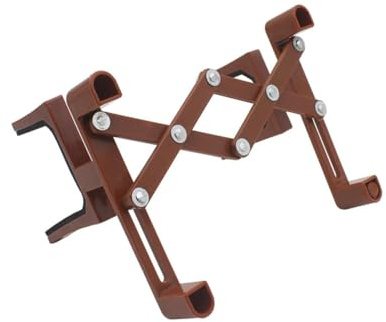 Mobestech Support pour Violon Professionnel Robuste Rack Portable pour Violon Pratique pour Maison Salle de Musique Couleur Café