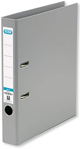 Elba Smart Pro + Heftbox - grau (grau, Karton, A4, 100 Blatt, 50 mm)