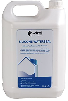 N-Virol Water Repellent Masonry Brick Weatherproof Sealer 5Ltrs Silicone Waterproofer